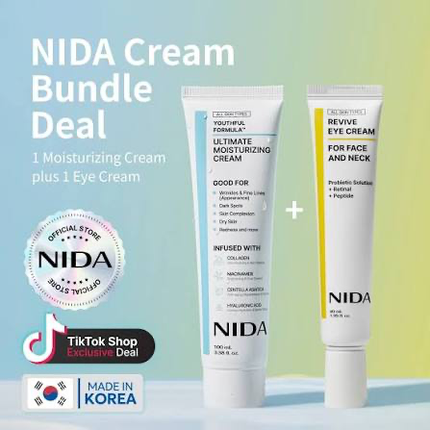 NIDA The Full Ritual Set - Serum Eye Cream Moisturizer