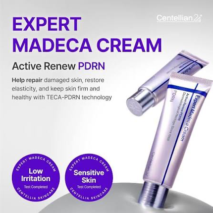 Expert Madeca Cream - Active Renew PDRN - Low Irritation, Sensitive Skin